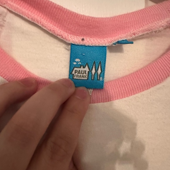 90s/Y2K Paul frank Sleeping shirt size S Made in the USA - Picture 2 of 3